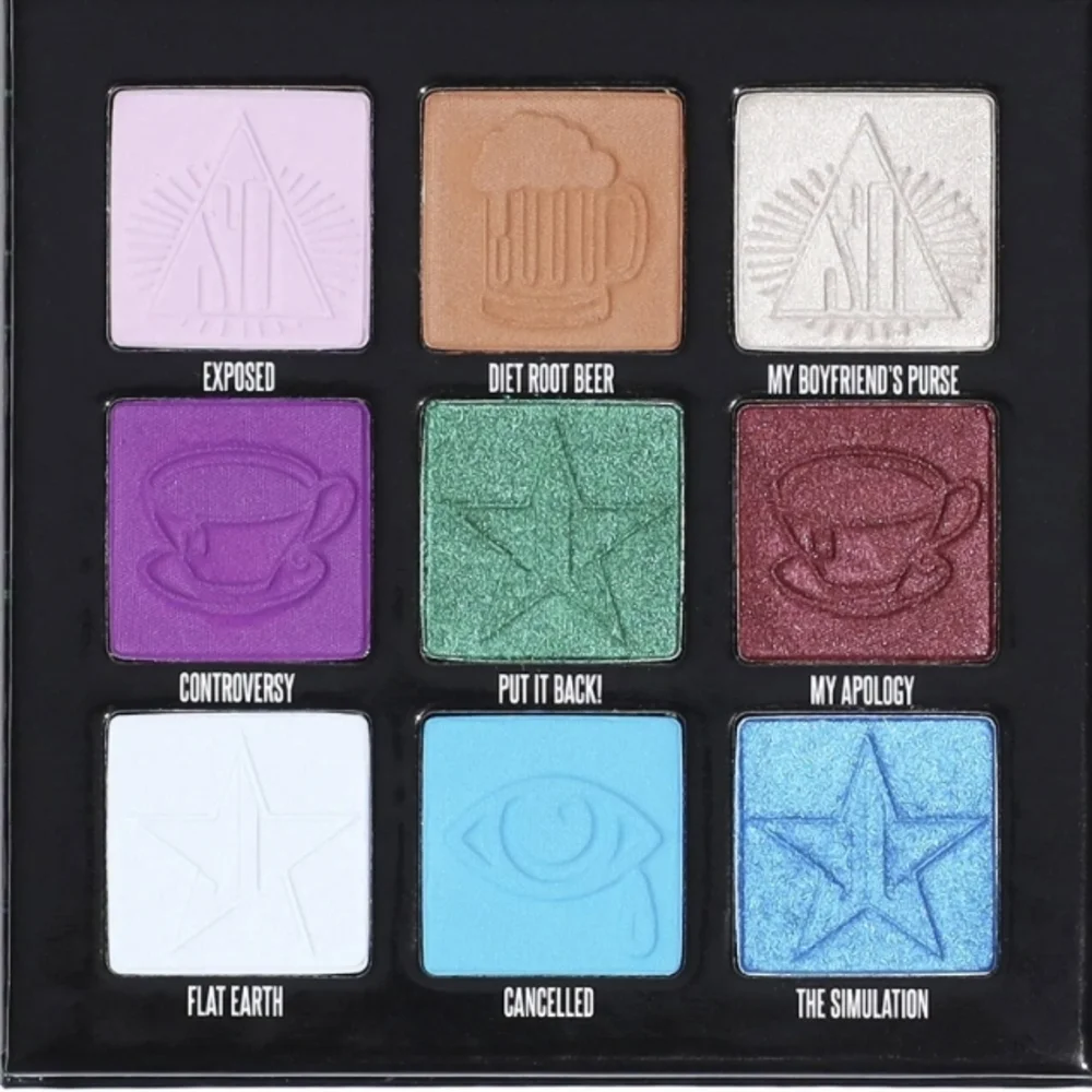 Jeffree Star Cosmetics - Mini Controversy Palette - Emerald Edition
